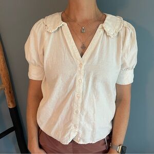 Madewell linen blouse